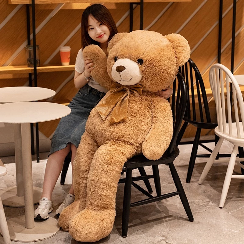 ตุ๊กตาหมีตัวใหญ่ ติดกล่องเพลงหรือเครื่องอัดเสียงได้ มีกลิ่นหอม Big Bear Sttuffted Toy