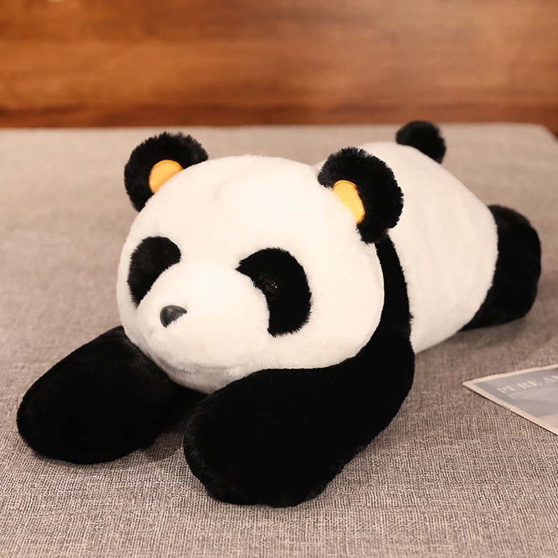 ตุ๊กตาหมีแพนด้า หูสั้นขนนิ่มมาก ขนาด 60 cm