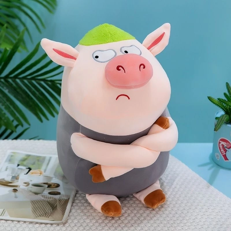 ตุ๊กตาหมูขี้งอล แบบอัดเสียงพูดได้ 30 วินาที